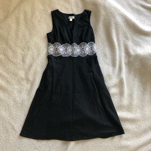 LOFT | Black Dress